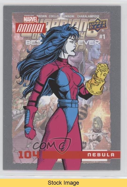 2016 Upper Deck Marvel Annual SP Nebula #104 READ 0e3