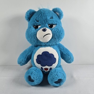 2020  Basic Fun Care Bear 14  Grumpy Bear - Blue Stuffed Animal Toy Plush