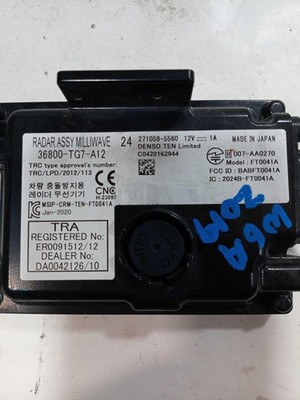 Used Park Assist Camera fits: 2020 Honda Pilot radar unit grille mounted adaptiv