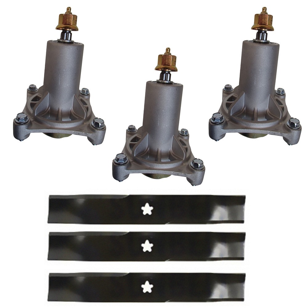Blades and Spindles Kit Fits Husqvarna Replaces 192870