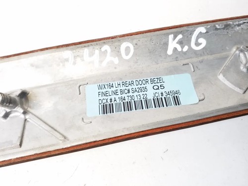 MERCEDES-BENZ GL X164 Türpolsterverkleidung hinten links A1647301322 34516767 - Bild 3 von 3