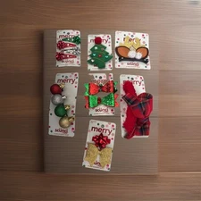 Scrunci Merry Christmas Hair Accessories 7 Clips