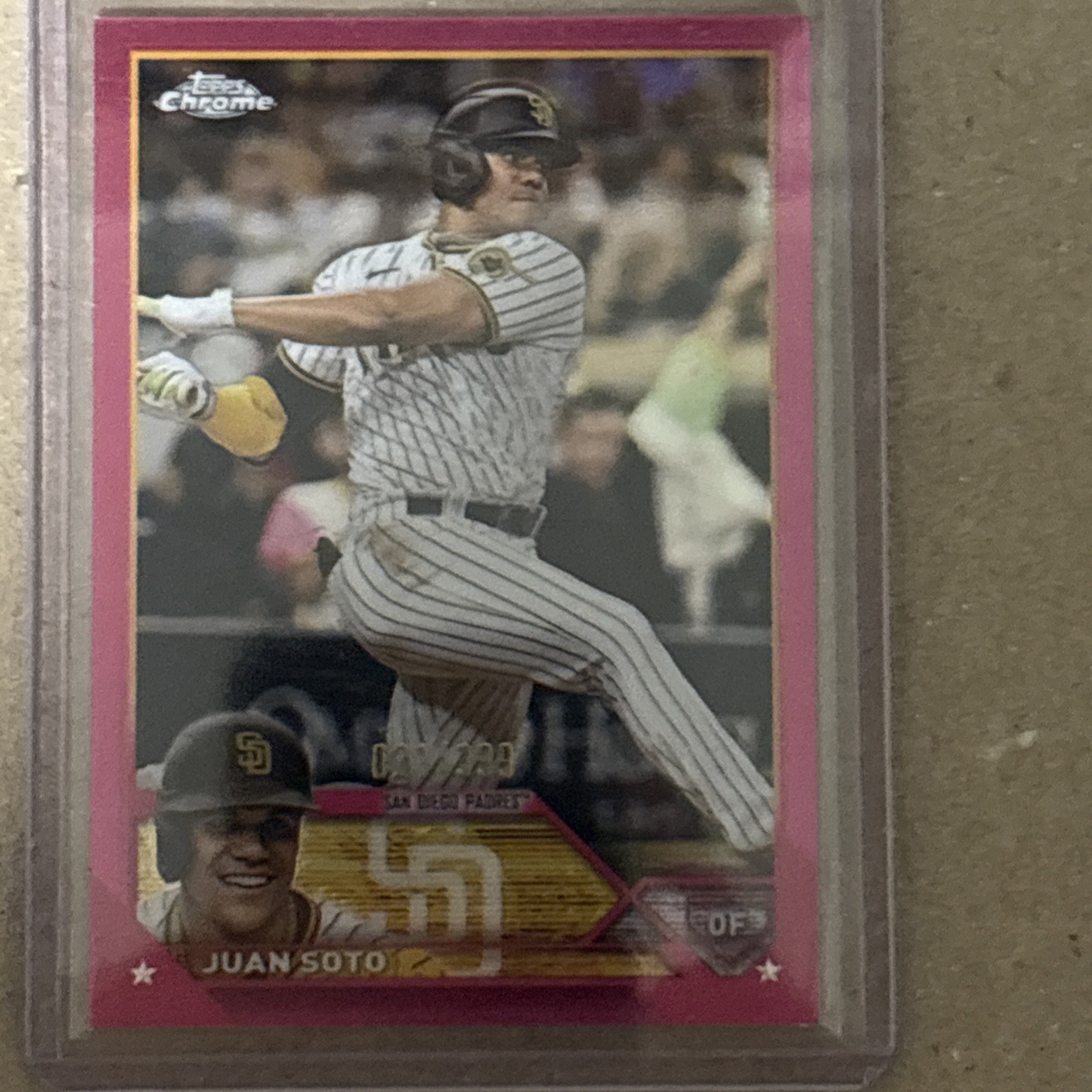 2023 Topps Chrome - Juan Soto #100 Magenta Refractor /399