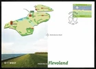 SG72B NETHERLANDS 2002 FDC Dutch province Flevoland