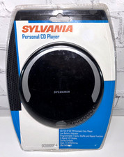 Sylvania Personal CD Player W/ Stereo Earbuds Programmable LCD NEW SCD300DG-4