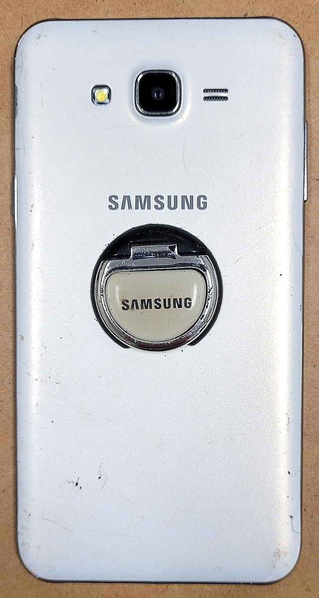 Samsung Galaxy J7 SM-J700T1 - White and Silver ( MetroPCS