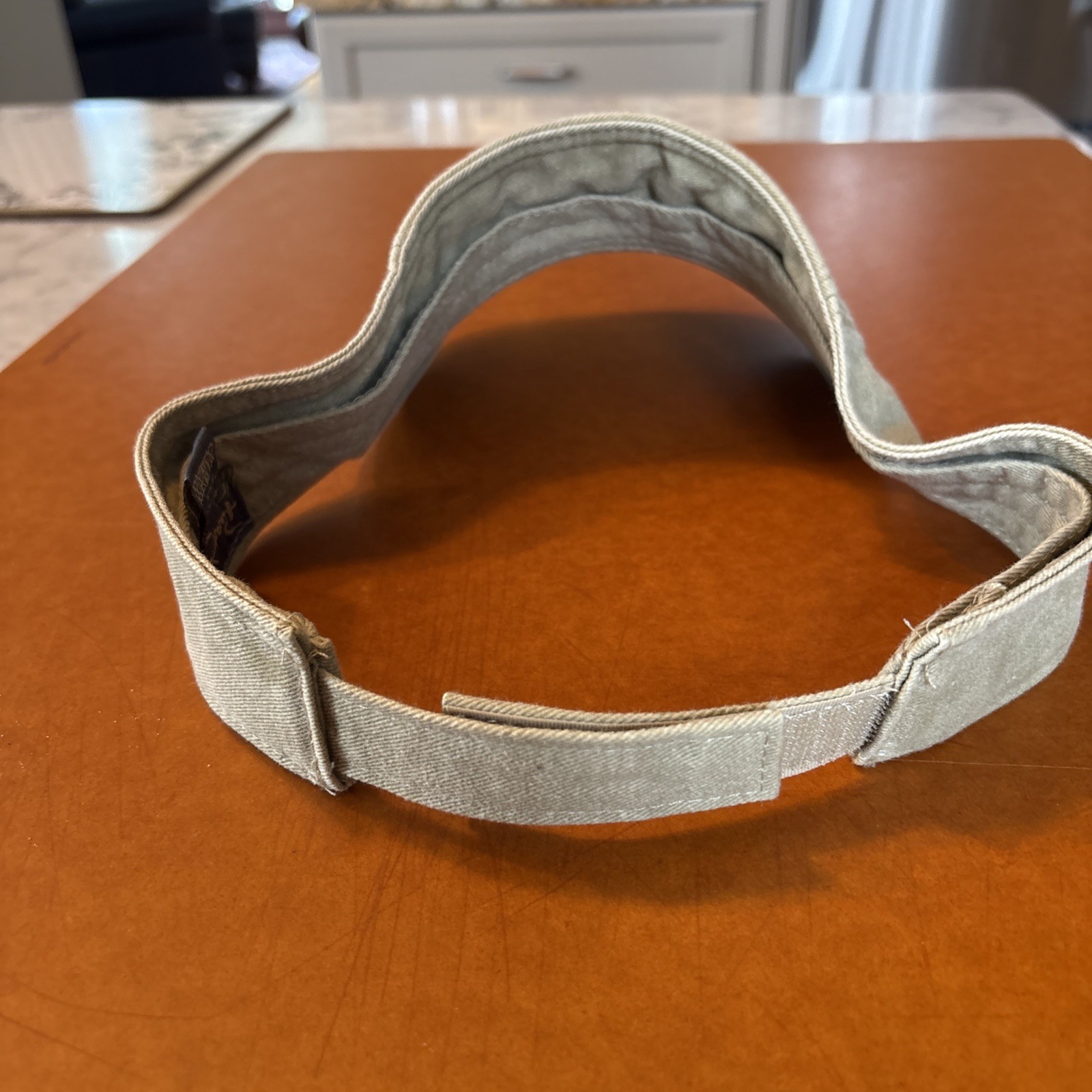 Panama Jack Visor Light Brown Adjustable Strap - image 4