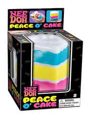 Needoh Peace O  Cake Style Multi-Color Sensory Toy for Kids