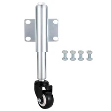 DASBET 2" Spring Loaded Gate Wheels Heavy Duty Swivel Caster 110lbs Capacity ...