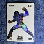 2026 Bo Jackson Battle Arena #BLBF-732 `WARDEN` Cam Ward Brawl Battlefoil RC