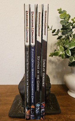 LOT 4 Dungeons & Dragons Game Supplements Plane Below Revenge Giants W/Map etc.