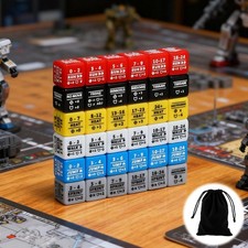 36PCS Battletech Stats Modifier Dice Full Dice Bundle: Movement Heat  Special