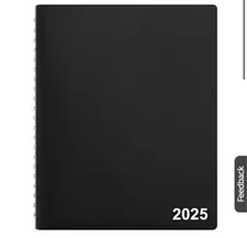 2025 Staples 8" x 11" Four-Person Daily Appointment Book ST12935-25