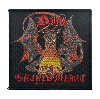 DIO Sacred Heart Battle Jacket Sew On Woven Patch - Dragon OFFICIAL 12-6