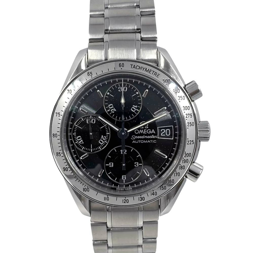 OMEGA Speedmaster 3513.50 Black Automatic Case Size 38mm Used 