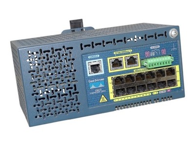 Cisco Systems Catalyst 2955 Industrial Switch WS-C2955T-12 14xRJ45 used