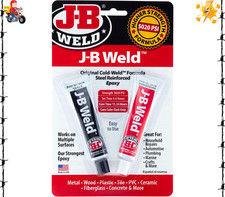 Strongest Metal Steel Aluminum Bond Adhesive Cold Weld Reinforced Epoxy Glue 2Oz