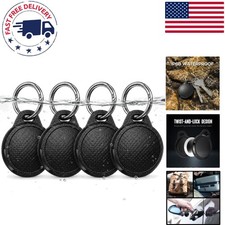 Waterproof AirTag Holder 4 Pack: Rugged Keychain Cases for Travel