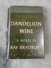 DANDELION WINE Ray Bradbury 1957 1st Edition Hardcover with Slipcover