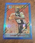 1995 Topps Finest Basketball Refractor Chuck Person #146 PSA 9