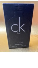Ck Be by Calvin Klein 3.3 oz EDT Cologne for Men Perfume Women Unisex New In Box
