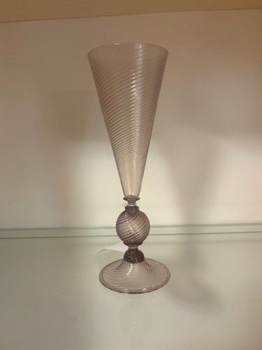 Murano Glass - made by Venini in Murano, Italy - Vetro Soffiato glass vase