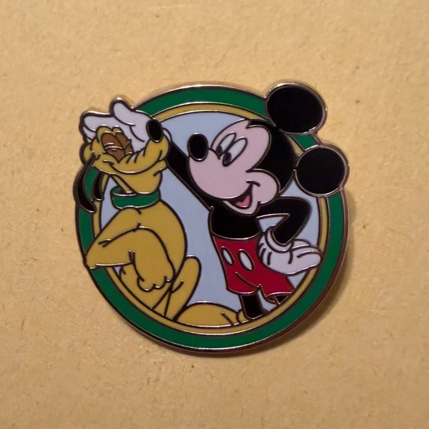 Disney Pin Best Friends Mystery Mickey Mouse and Pluto Retired
