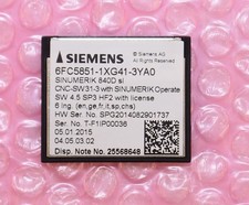 Siemens Sinumerik 840D SL / 6FC5851-1XG41-3YA0 / CNC-Software 31-3