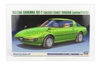 Hasegawa 21143 Mazda Savanna RX-7 (SA22C) 1978 1/24 Auto Modellbau Kit