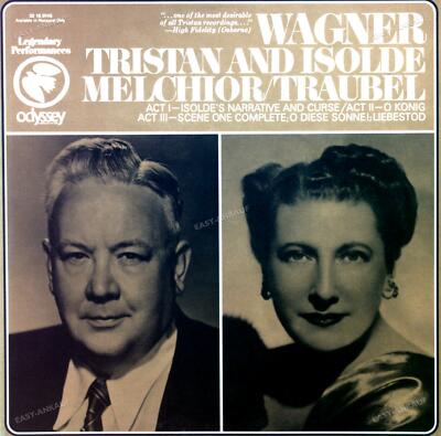 Wagner, Melchior / Traubel - Tristan And Isolde LP (VG/VG) .