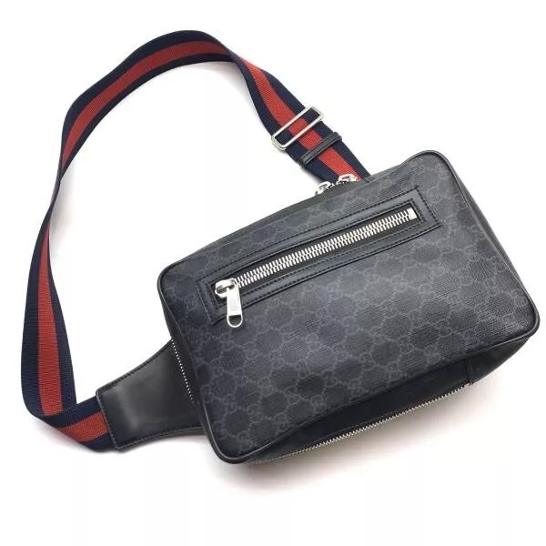 Sac à dos à bandoulière GUCCI GG Supreme 478325 sac ceinture Sherry Line Web Body Bag 250124