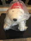 NEW 1995 coca-cola polar bear 12' creation by dakin, original bag sealed vintage
