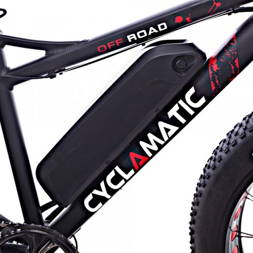 Cyclamatic Fat Tire Electric Mountain Bike / eBike - Picture 5 of 5
