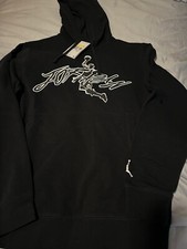 JORDAN MENS BLACK DRI-FIT AIR FLEECE GRAPHIC PULLOVER HOODIE SIZE S DJ0634-010 