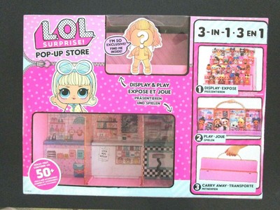 lol surprise pop up store display case