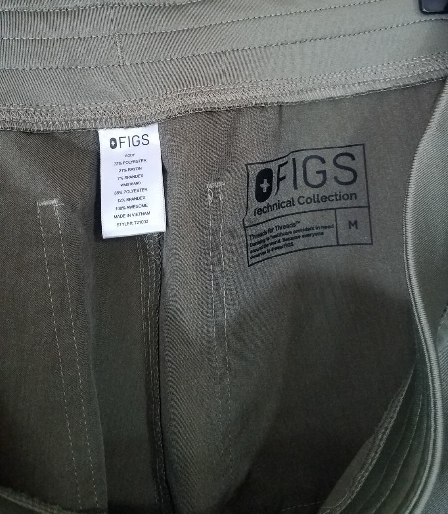 Figs Technical Collection Scrub Pants Basic Strai… - image 3