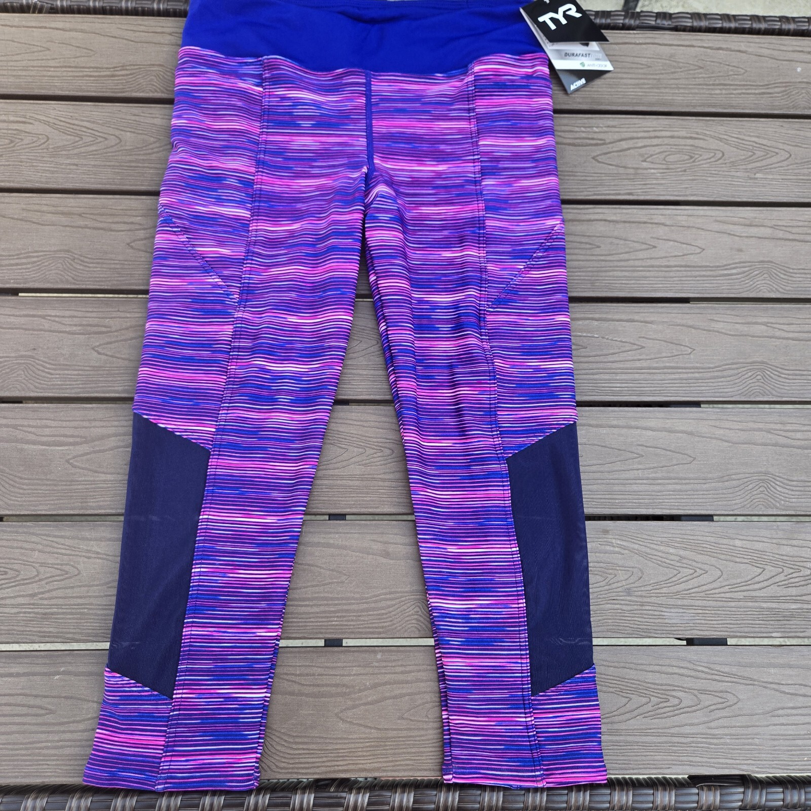 FILA TYR Capri Abito Donna Collant Allenamento Canottaggio Paddling Kayak Surf Taglia S 4 6 Nuovo
