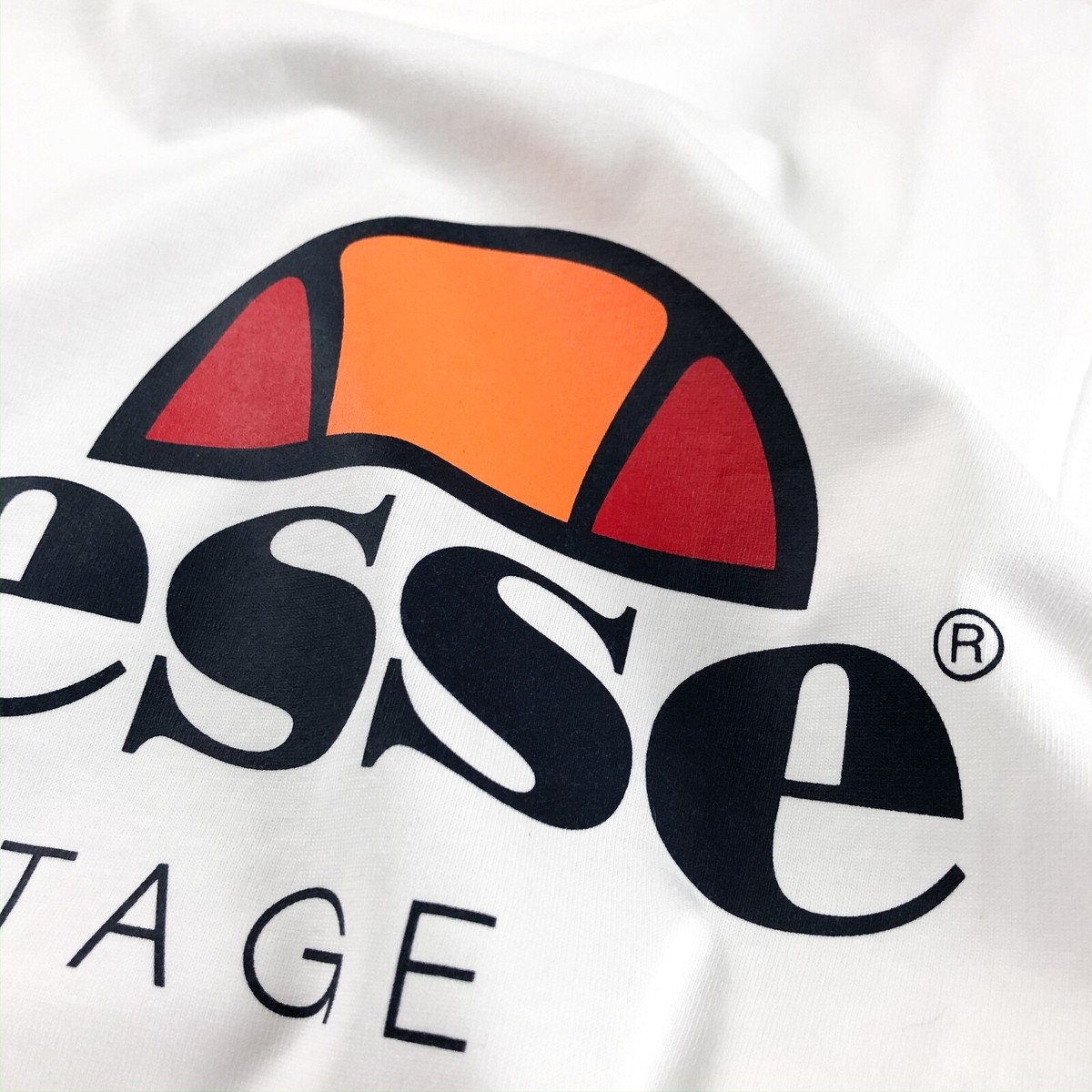 ellesse ギャザーシャツ L ホワイト ellesse ギャザーシャツ L