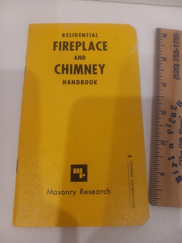 Residential Fireplace and Chimney Handbook 1970 - Masonry Research