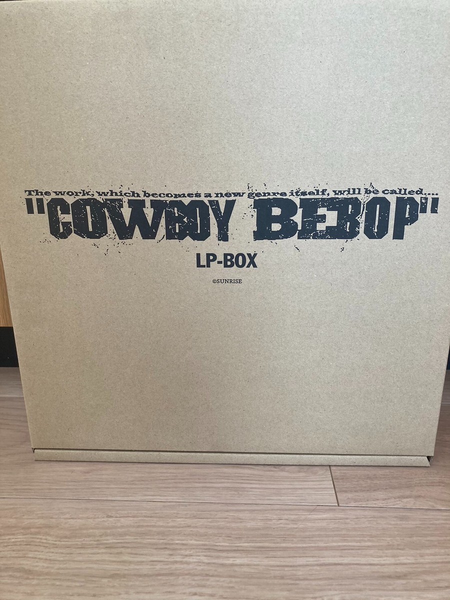 Cowboy Bebop Lp-Box Seatbelts First production limited edition
