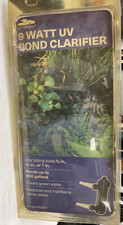 Smartpond 9 Watt UV Pond Clarifier 200-800 Gallons 1/2, 3/4, 1  60V NEW 52285