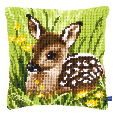 Vervaco ~ Kissen Kreuzstich Kit ~ Little Deer