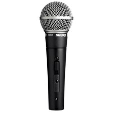 Shure Sm58s Cardioid Dynamic Vocal Microphone With On/off Switch For Live Use