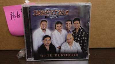 Industria del Amor - Si te Perdiera CD Nuevo Sellado #6B