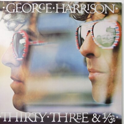 George Harrison Thirty Three&1/30 1976 Warner Bros. DH 56319 LP-5677