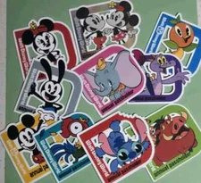 Walt Disney World Passholder STICKERS Collection Of 10 ((HOMEMADE))