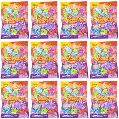 Organauts Tinies Series 1 Vinyl Keychain Figures : Lot of 12 Sealed Blind Bags