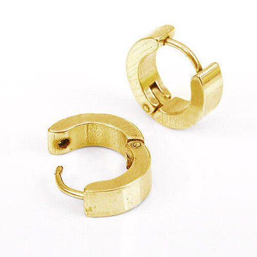 1Pair Men Women Stainless Steel Hypoallergenic Lobes Small Round Earrings 3-12mm - Picture 7 of 13