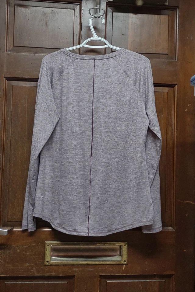 Camisa deportiva para mujer C9 By Champion manga larga brezo borgoña talla L Foto 2 de 3