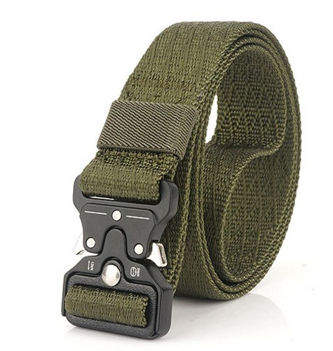 49*1.97" ENNIU Men Tactical Buckle Belt Military Nylon Belt Training Strap Waist - Picture 42 of 53